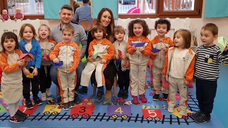 Mimarsinan Okyanus Koleji Okul Öncesi Çiçekler Grubu Aile Katılım Etkinliğinde