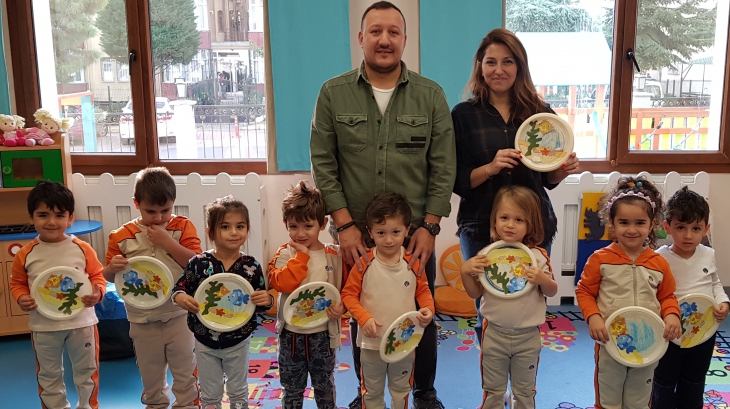 Mimarsinan Okyanus Koleji Okul Öncesi Çiçekler Grubu Aile Katılımı Etkinliğinde