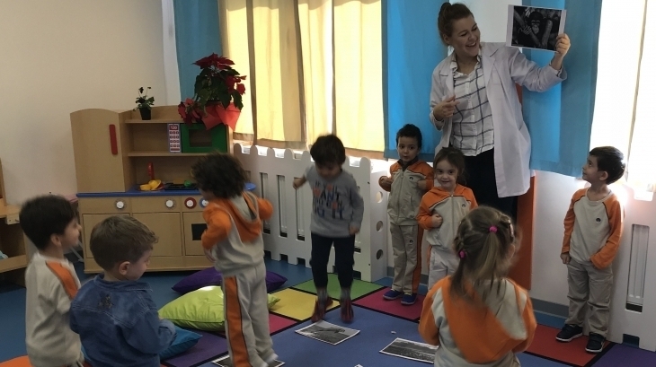 Mimarsinan Okyanus Koleji Okul Öncesi Kuşlar Grubu Öğrencileri Oyun Etkinliğinde