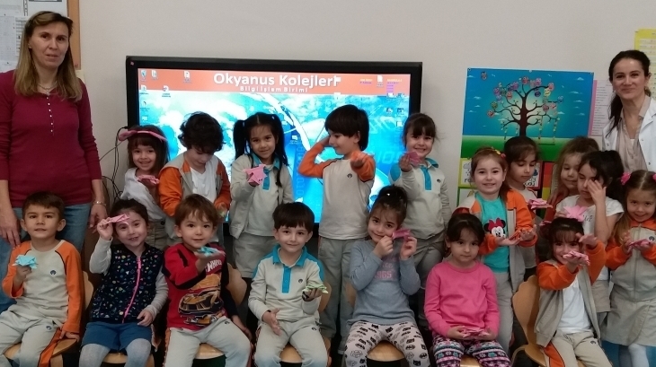 Mimarsinan Okyanus Koleji Okul Öncesi Yıldızlar Grubu Öğrencileri Aile Katılım Etkinliğinde