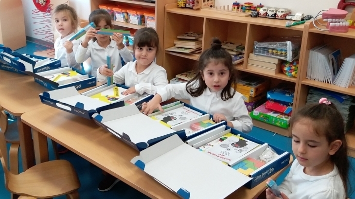 Mimarsinan Okyanus Koleji Okul Öncesi Yıldızlar Grubu Düşünce Becerileri Dersinde