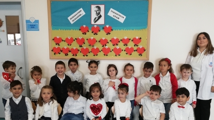 Mimarsinan Okyanus Koleji Okul Öncesi Yıldızlar Grubu Sanat Etkinliğinde