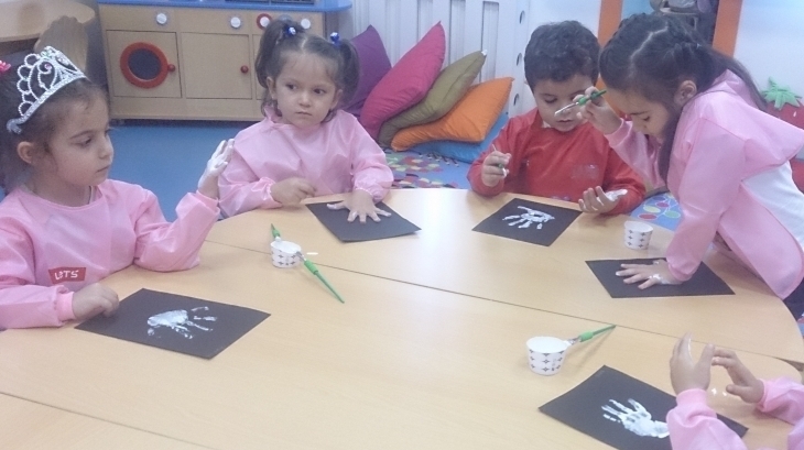 Mimarsinan Okyanus Koleji Okul Öncesi Yunuslar Grubu Sanat Etkinliğinde