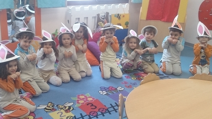 Mimarsinan Okyanus Koleji Okul Öncesi Yunuslar Grubu Sanat Etkinliğinde