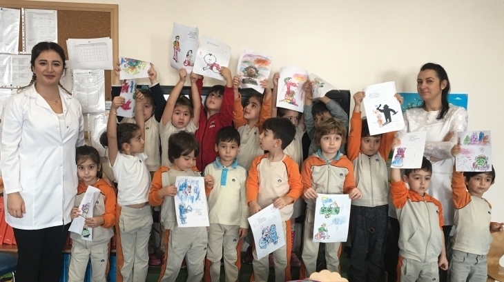 Mimarsinan Okyanus Koleji Okul Öncesi Yunuslar Grubu Aile Katılım Etkinliğinde