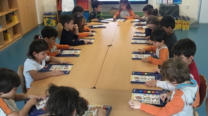 Mimarsinan Okyanus Koleji Okul Öncesi Yunuslar Grubu Düşünce Becerileri Etkinliğinde