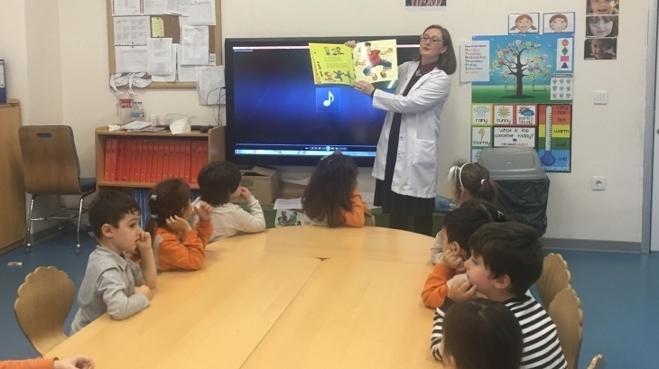 Mimarsinan Okyanus Koleji Okul Öncesi Yunuslar Grubu Bilingual Etkinliğinde