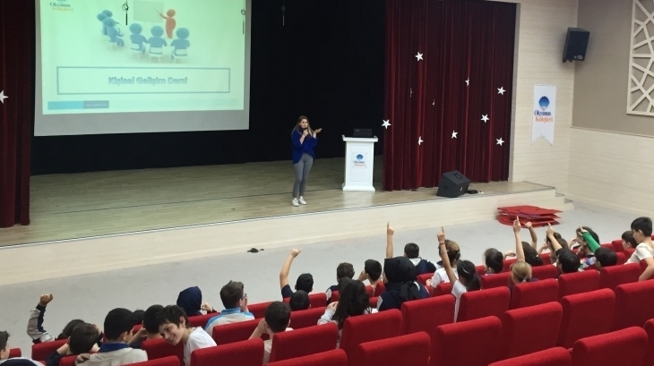 Mimarsinan Okyanus Kolejinde Kişisel Gelişim Dersleri Tüm Hızıyla Devam Ediyor