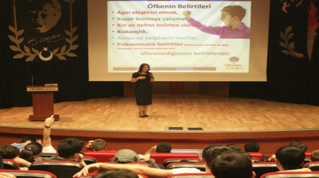 Beylikdüzü Okyanus’ta 'Öfkemizle Barışmak, Uzlaşmak ve Yönetmek' Semineri