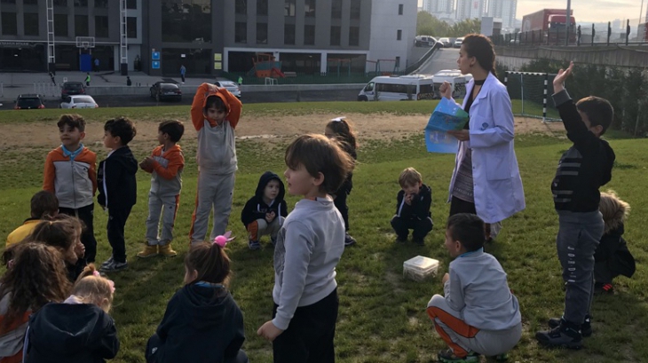 Okul Öncesi Bulutlar Grubu bütünleştirilmiş Etkinlik Dersinde