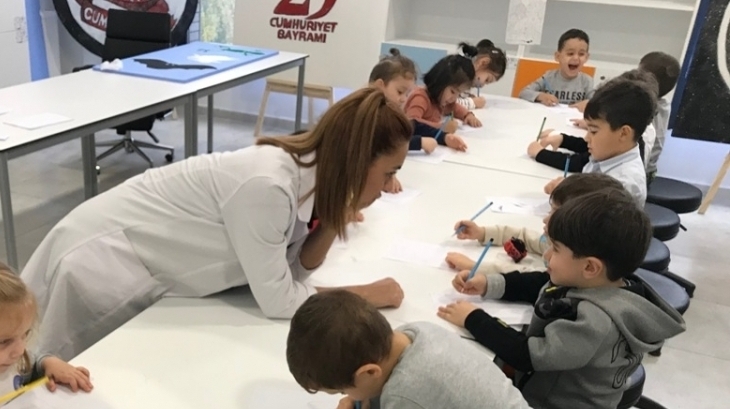 Okul Öncesi GrubuÖğrencilerimizı İlgi-Yetenek Merkezlerinde