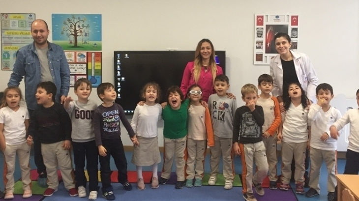 Okul Öncesi Güneş Grubu Öğrencileri Aile Katılımı Etkinliğinde