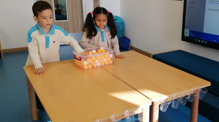 Okul Öncesi Güneş Grubu Play Time Etkinliğinde