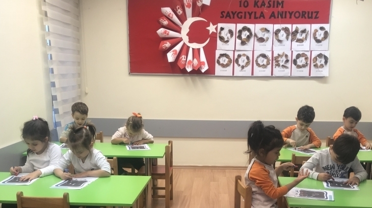 Okul Öncesi Kuşlar Grubu Okuma Yazma Dersinde