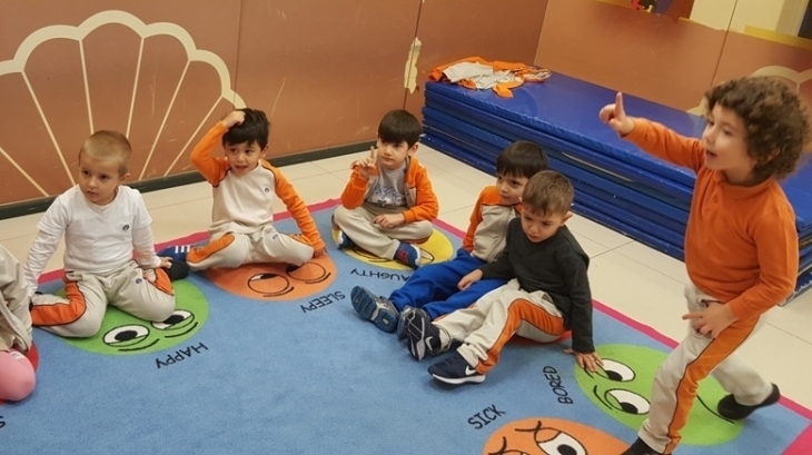 Okul Öncesi Mercan Grubu Drama Dersinde Çocuk Hakları Konusunu Öğreniyor