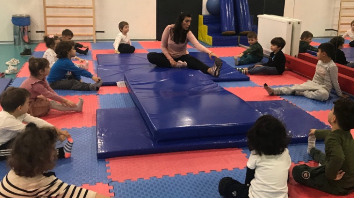 Okul Öncesi Öğrencileri İlgi ve Yetenek Cimnastik Merkezinde