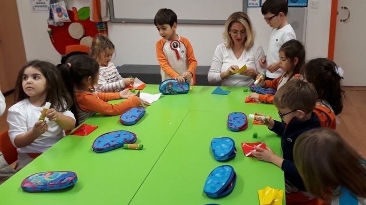 Okul Öncesi Yıldızlar Gurubu Öğrencileri Aile Katılım Etkinliğinde