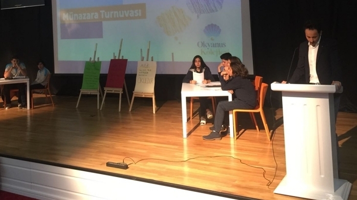12. Münazara Şenliğinde Kemerburgaz Okyanus Koleji Çekmeköy Okyanus Koleji'ne Karşı