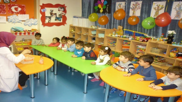 Bahçelievler Okyanus Okul Öncesi Kuşlar Grubu’ndan 'Kaçışan Mikrop' Deneyi