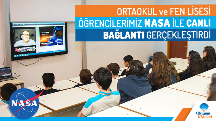 Okyanus Koleji Öğrencilerinin Bilim Yolculuğu Nasa ile Başladı!