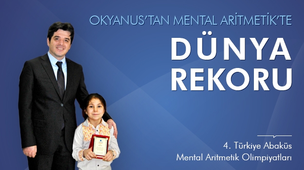 Okyanus'tan Mental Aritmetik'te Dünya Rekoru