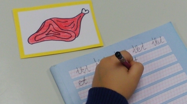 Özel Konyaaltı Okyanus Koleji 1-C Sınıfının Dikte Çalışması