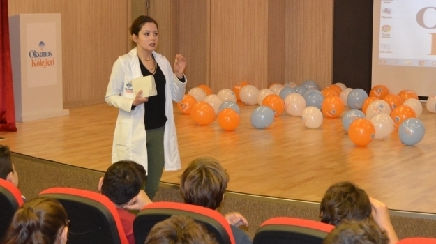 Özel Konyaaltı Okyanus Koleji'nde TEOG Sınavı Öncesi ''Güle Güle Stres'' Meditasyonu