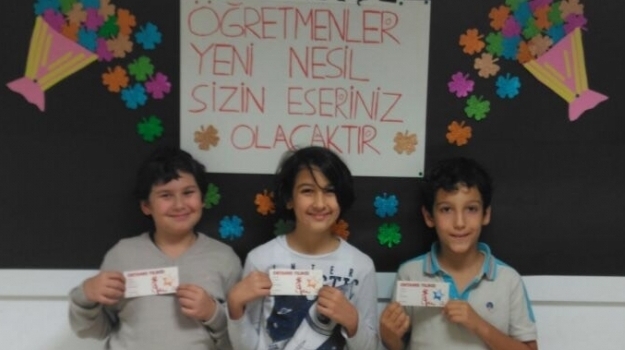 Özel Konyaaltı Okyanus Koleji Ortaokul Kademesinde "Ben de Yazarım" Yarışması
