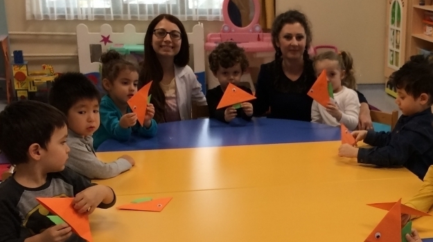 Sancaktepe Okul Öncesi Çiçekler Grubu Öğrencileri Aile Katılımı Etkinliğinde
