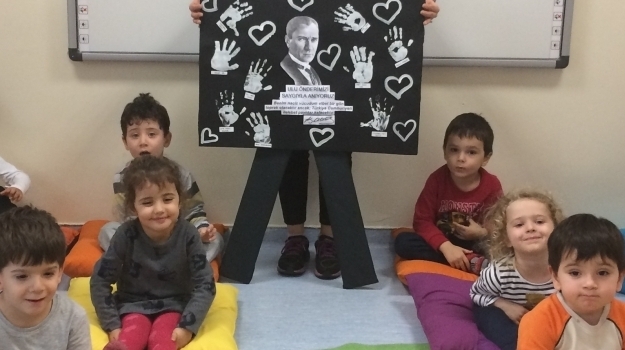 Sancaktepe Okul Öncesi Çiçekler Grubu Öğrencileri Sanat Etkinliğinde