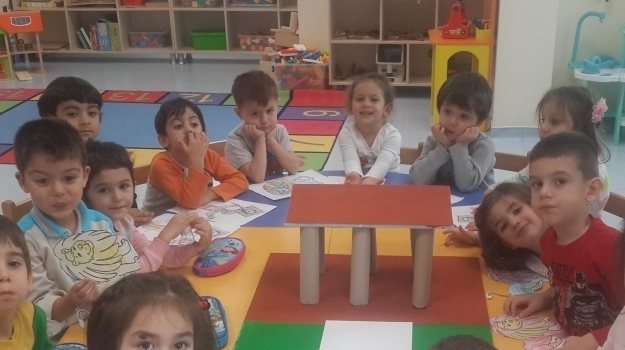 Sancaktepe Okul Öncesi İnciler Grubu Öğrencileri Sanat Etkinliğinde
