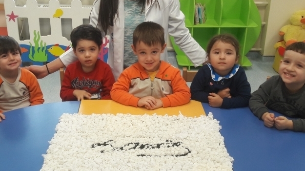 Sancaktepe Okul Öncesi Kırmızı Grubu Öğrencileri Sanat Etkinliğinde