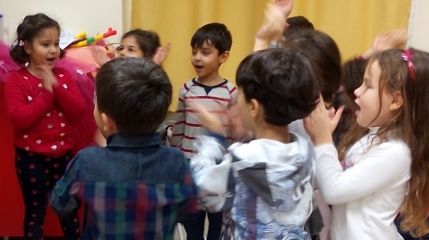 Sancaktepe Okul Öncesi Yıldızlar Grubu Öğrencileri Müzik Dersinde