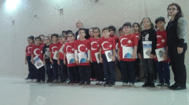 Sancaktepe Okyanus Koleji 4/B Sınıfı Öğrencilerinden Anlamlı Koro