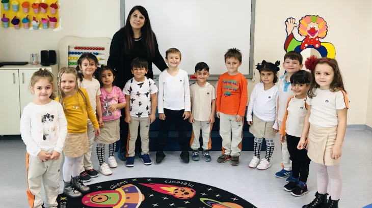 Sancaktepe Okyanus Koleji Okul Öncesi Gökkuşağı Grubu Öğrencileri Aile Katılımı Etkinliğinde