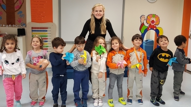 Sancaktepe Okyanus Koleji Okul Öncesi Balıklar Grubu Öğrencileri Veli Katılımı Etkinliğinde
