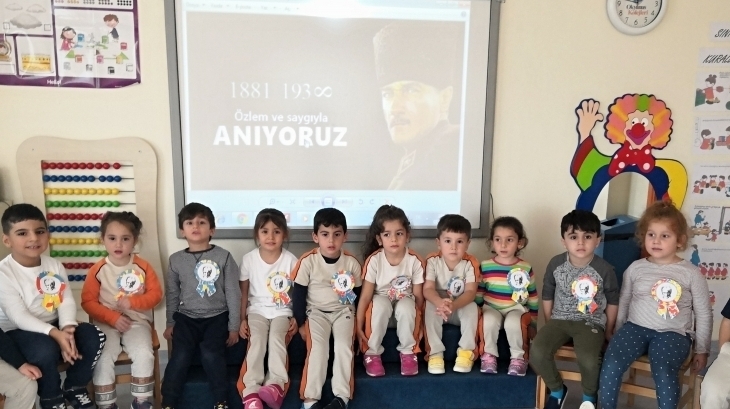 Sancaktepe Okyanus Koleji Okul Öncesi Balıklar Grubu Öğrencileri Sanat Etkinliğinde