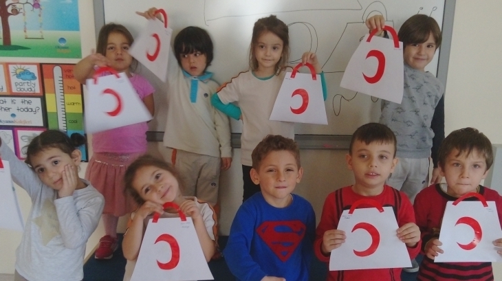 Sancaktepe Okyanus Koleji Okul Öncesi Güneş Grubu Öğrencileri Türkçe Dil Etkinliğinde