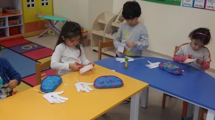 Sancaktepe Okyanus Koleji Okul Öncesi İnciler Grubu Öğrencileri Veli Katılımı Etkinliğinde