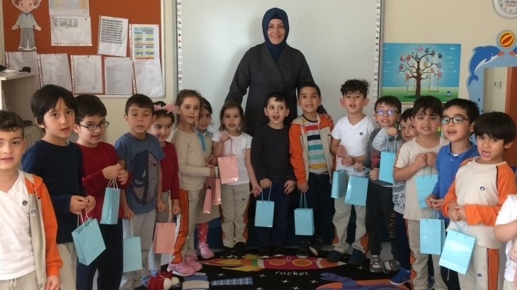 Sancaktepe Okyanus Koleji Okul Öncesi Yıldızlar Grubu Öğrencileri Aile Katılımı Etkinliğinde