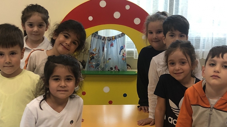 Sancaktepe Okyanus Koleji Okul Öncesi Yıldızlar Grubu Öğrencileri Oyun Etkinliğinde