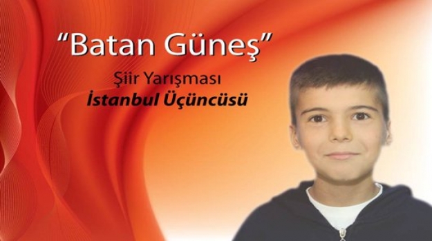 Şiir yarışmasında İstanbul üçüncüsü