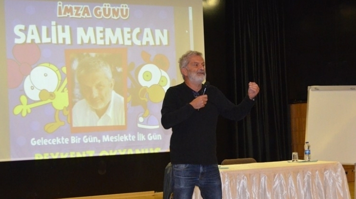 Ünlü Karikatürist Salih Memecan Beykent Okyanus Kolejinde