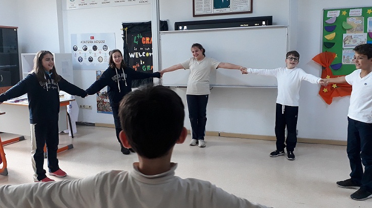 Üstün Zekalılar ve Yetenekliler Okulu  5-D Sınıfı Fen Okuryazarlığı Dersinde