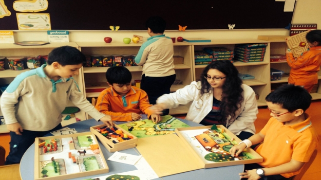 Üstün Zekalılar İlkokulu'nda Eğlenceli Matematik