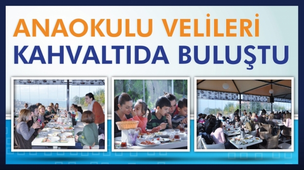 Velilerle Miniklerin Keyifli Kahvaltısı