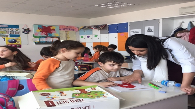 1-C Sınıfımız Düşünme Becerileri ve Yaratıcılık Dersinde