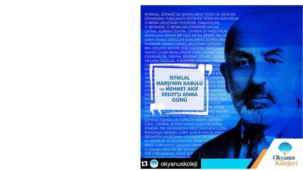 12 Mart 1921 İstiklal Marşı'nın Kabulü Çoşkuyla Kutlandı