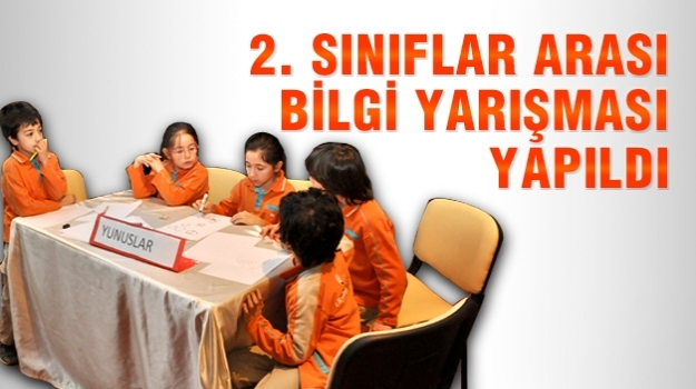 2. Sınıflar Arası Bilgi Yarışması