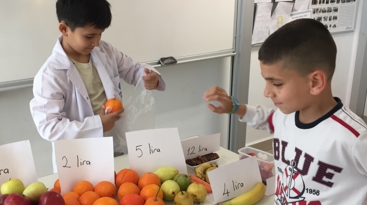 3-C Sınıfının 'Pazar Yeri Oyunu' Etkinliği